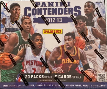 2012-13 PANINI CONTENDERS BASKETBALL SINGLE HOBBY BOX