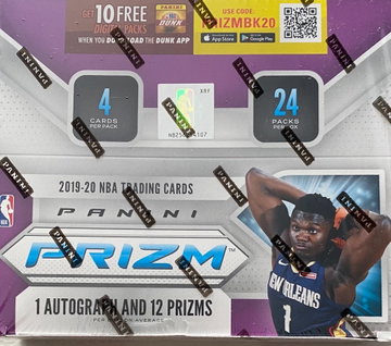 2019-20 Panini Prizm Retail Basketball Brand New Sealed