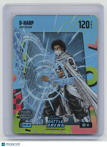 2026 Bo Jackson Battle Arena D-HARP #RAD-488 80s Rad Rookie 80s Rad First Edition