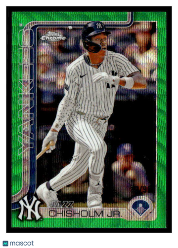 2025 Topps Chrome Jazz Chisholm Jr. #283