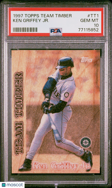1997 Topps Team Timber Ken Griffey JR. #TT1 PSA 10