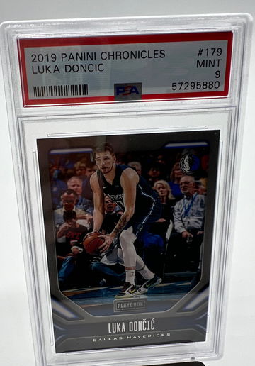 2019-20 Panini Chronicles 179 Playbook Luka Doncic PSA 9 Second Year 🔥