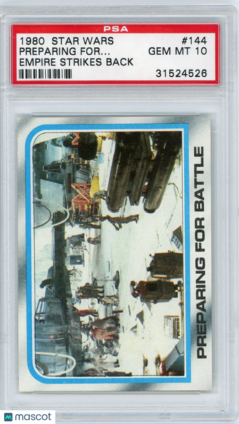 1980 Star Wars Empire Strikes Back Preparing For.. . #144 PSA 10