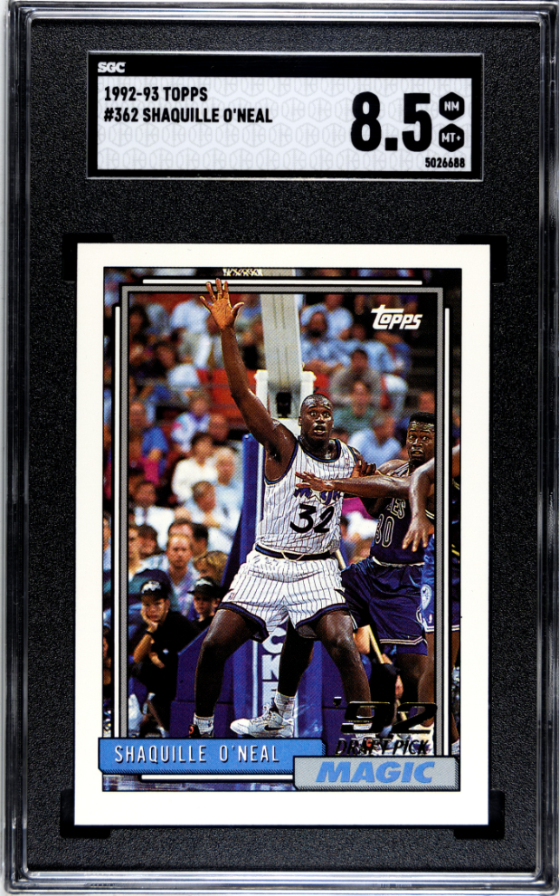1992 Topps Shaquille O'Neal #362