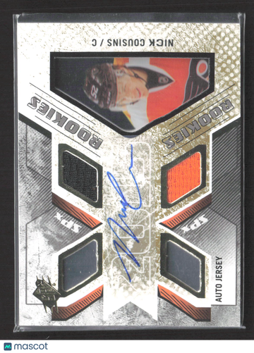 2014 Upper Deck SPx Nick Cousins #143 127/499 Auto Jersey Auto