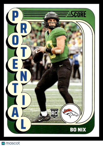 2024 Score Bo Nix #11 Denver Broncos