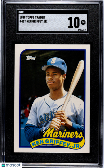 1989 Topps Traded Ken Griffey JR. #41T SGC 10