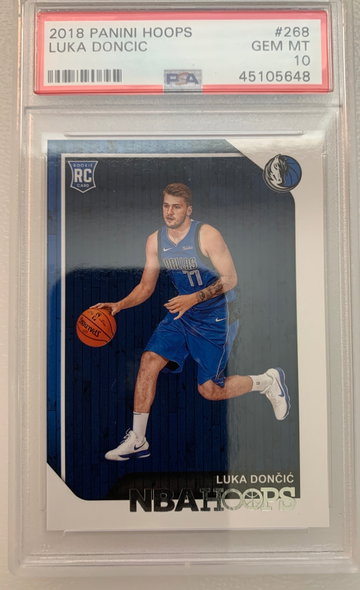 LUKA DONCIC 2018 HOOPS ROOKIE #268 PSA 10 GEM MINT