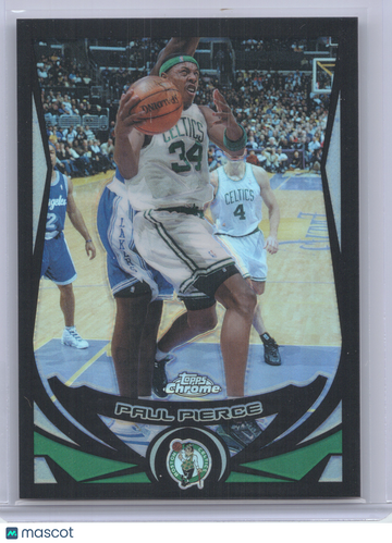 2005 Topps Chrome Paul Pierce #34 Black Refractor 442/500