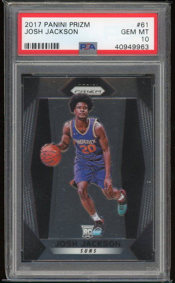 Josh Jackson 2017 Panini Prizm PSA 10
