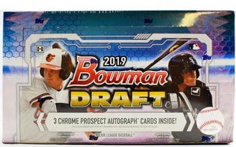 2019 Bowman Draft Jumbo Case (autos per box)