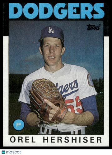 1986 Topps Orel Hershiser #159