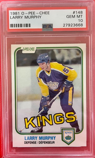 1981 O-Pee-Chee Larry Murphy PSA 10