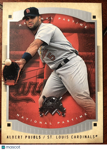 2005 Fleer National Pastime Albert Pujols #38 St. Louis Cardinals ⚾