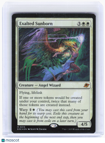 Edge of Eternities Exalted Sunborn Foil Mythic #15