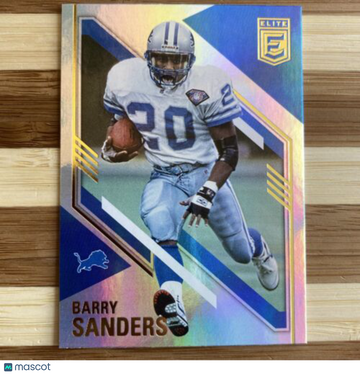 🔥2021 Donruss Elite #64 BARRY SANDERS Detroit Lions Legend HOF