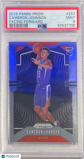 2019 Panini Prizm Cameron Johnson #257 Variation PSA 9