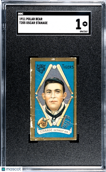 1911 Polar Bear (T205) Oscar Stanage SGC 1