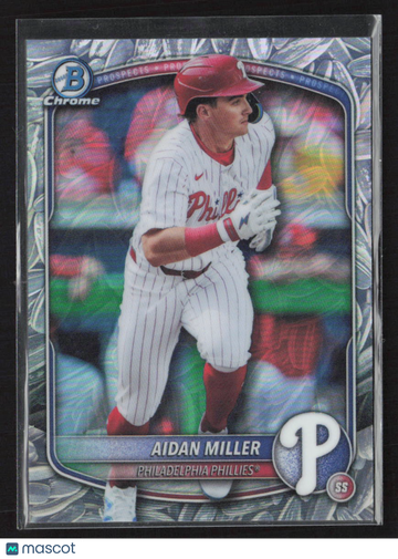 2025 Bowman Chrome Aidan Miller #BDC-180 Refractor