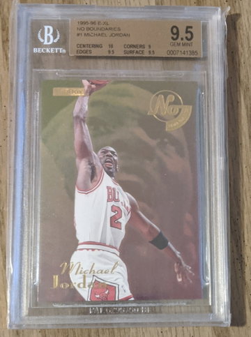Michael Jordan 1995 No Boundaries