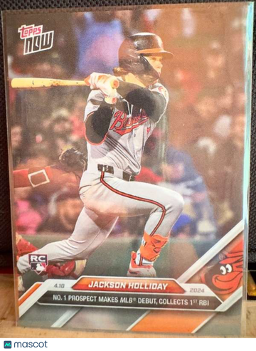 2024 Topps Now Jackson Holliday #61