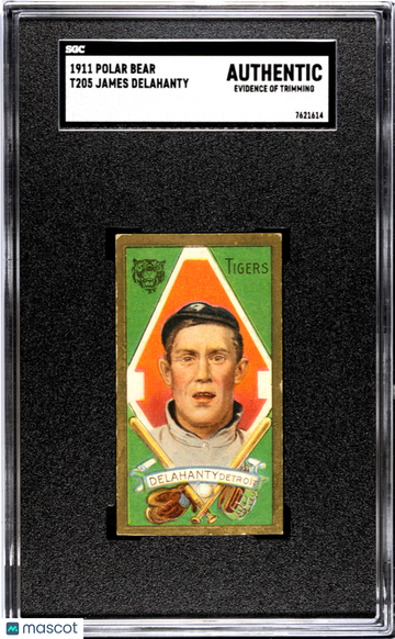 1911 Polar Bear (T205) James Delahanty SGC A