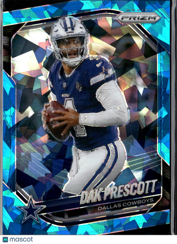 Dak Prescott 2025 Panini Prizm Mosaic Blue Dallas Cowboys