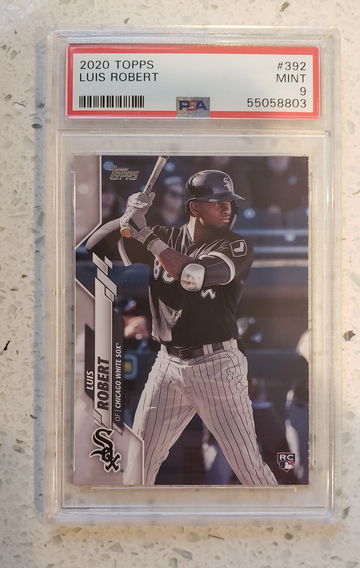 2020 Topps Luis Robert Rookie PSA 9