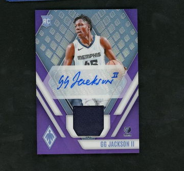 2023 Panini Phoenix #RJA-GG Jackson II Rookie jersey Auto /99