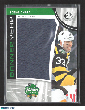 2020 Upper Deck SP Game Used Banner Year Zdeno Chara #BWC-10 Winter Classic Banner Relic