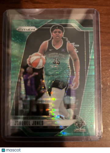 2024 Panini Prizm WNBA Jonquel Jones #14 Green Pulsar
