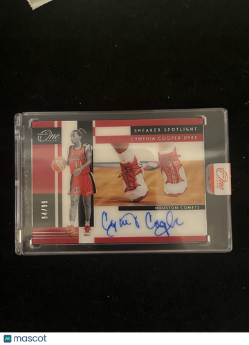 2025 PANINI ONE & ONE SNEAKER SPOTLIGHT Cynthia Cooper-Dyke #Unspecified Autograph