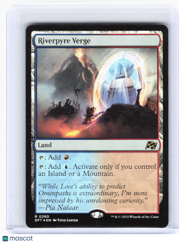 Aetherdrift Riverpyre Verge Foil Rare #260