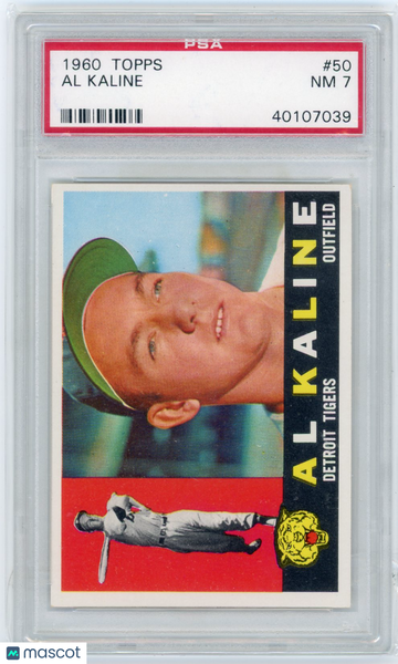 1960 Topps Al Kaline #50 PSA 7