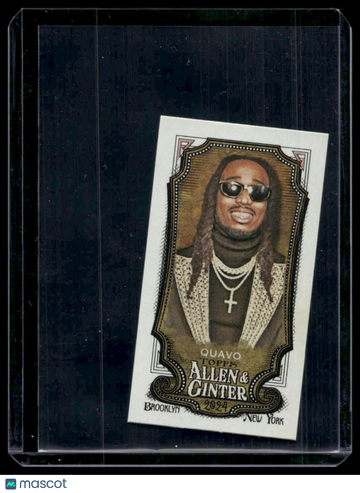 2024 Topps Allen & Ginter Quavo #241 Mini A&G Back