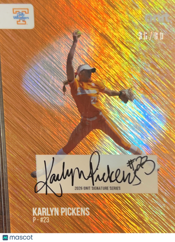 2025 ONIT Signature Series Karlyn Pickens #S-2 Orange /80