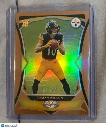 2024 Panini Certified - Mirror Bronze Roman Wilson #161
