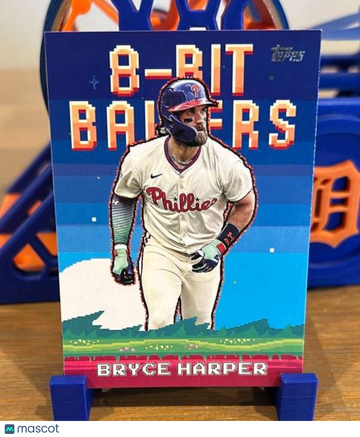 2025 Topps - 8-Bit Ballers Bryce Harper #8B-5