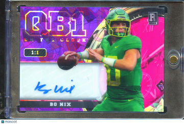 2023 Wild Card On The Clock Bo Nix #OCW-BN1A