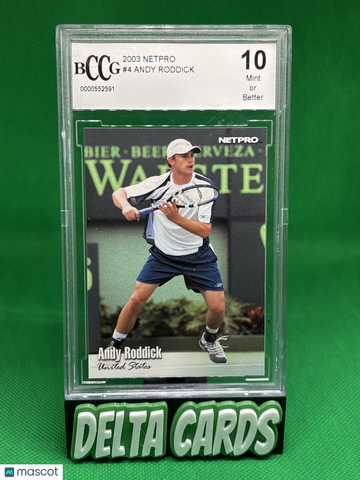 2003 Netpro Andy Roddick #4 BCCG 10