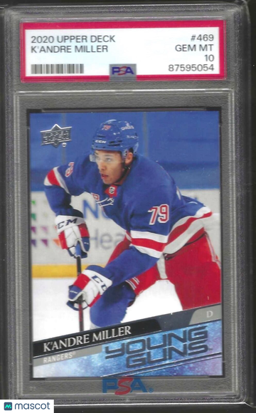 2020 Upper Deck K'andre Miller #469 PSA 10