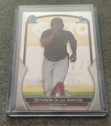 2023 Bowman Chrome Deyvision De Los Santos 1st Bowman #BCP-116 Diamondbacks