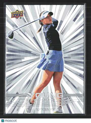 2026 Upper Deck Golf Young Guns Outburst Lydia Ko #104 Young Guns