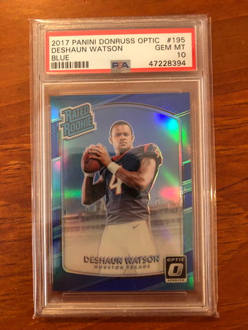 2017 Donruss Optic Deshaun Watson #195 RC /149 PSA 10 GEM MINT