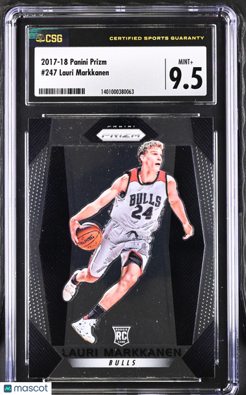 2017 Prizm Lauri Markkanen #247 CGC 9.5