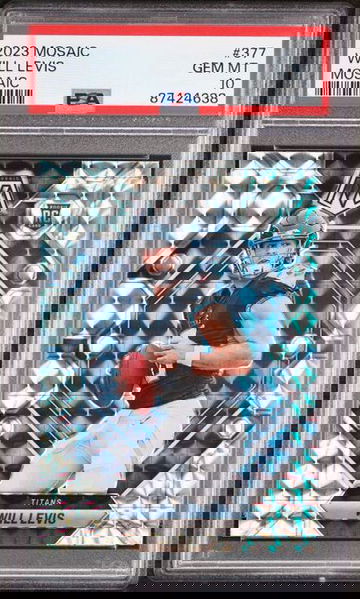 2023 Mosaic Silver Will Levis #377 Rookie Card PSA 10 GEM MINT
