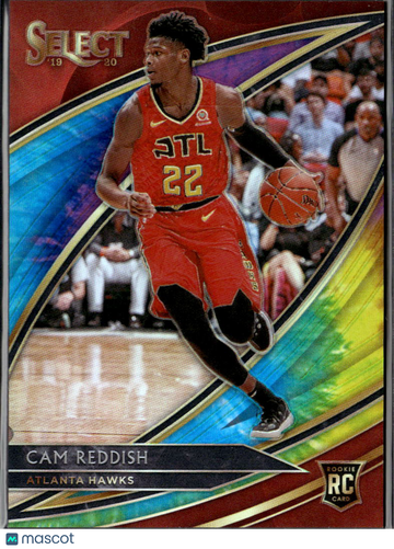 2020 Panini Select Courtside Prizm Cam Reddish #300 Tie-Dye /25 RC