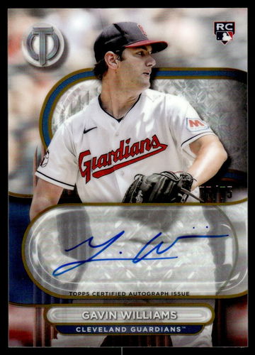 2024 Topps Tribute Gavin Williams #TA-GW RC Auto