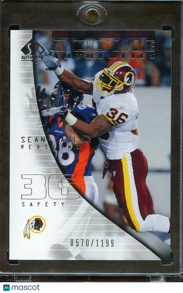 2004 Upper Deck SP Authentic Sean Taylor #148 0570/1199
