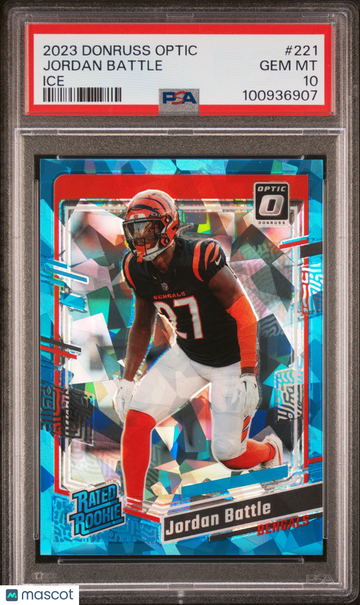 2023 Panini Donruss Optic Jordan Battle #221 Ice PSA 10